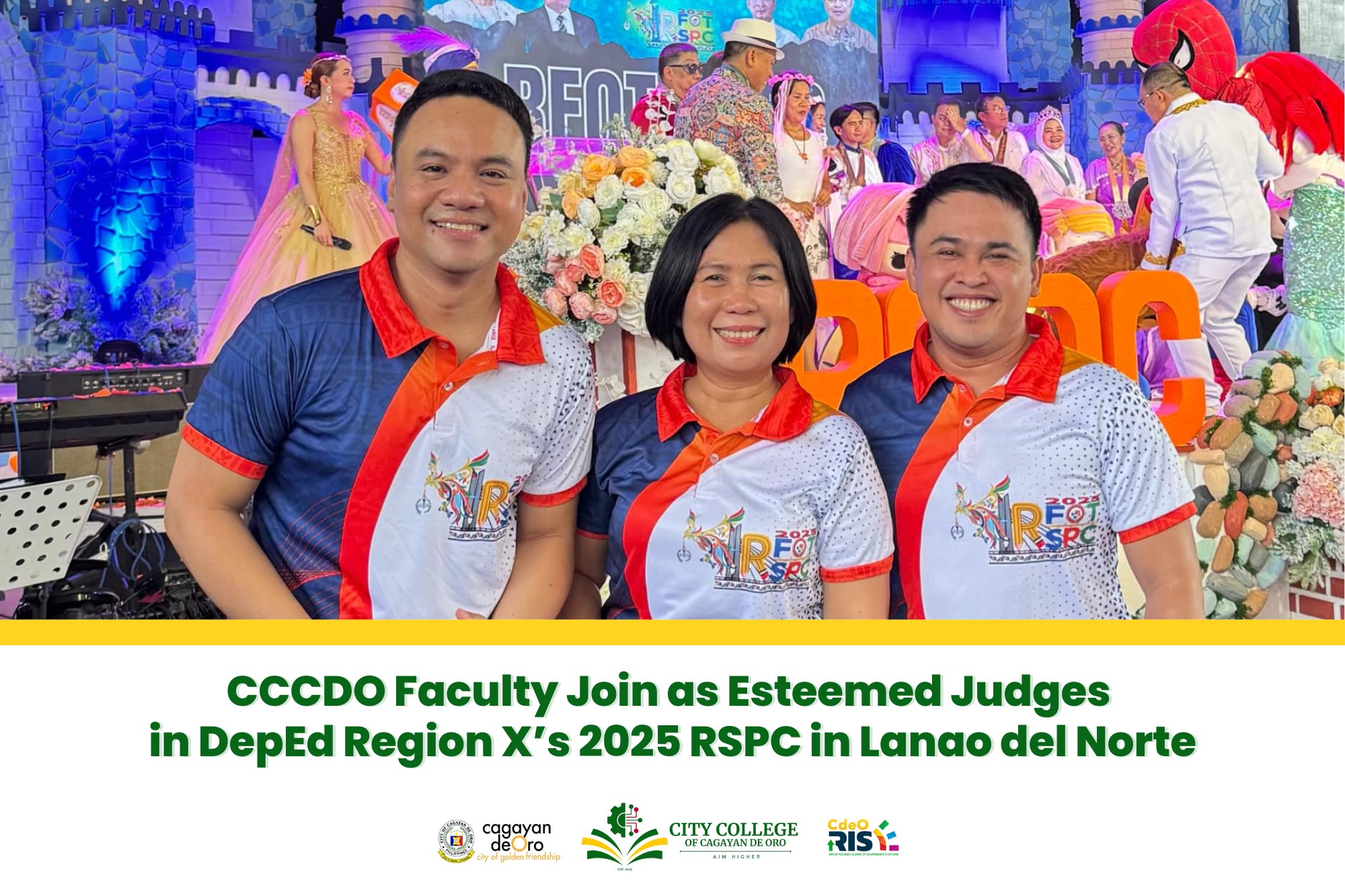 CCCDO faculty with other judges at RSPC 2025