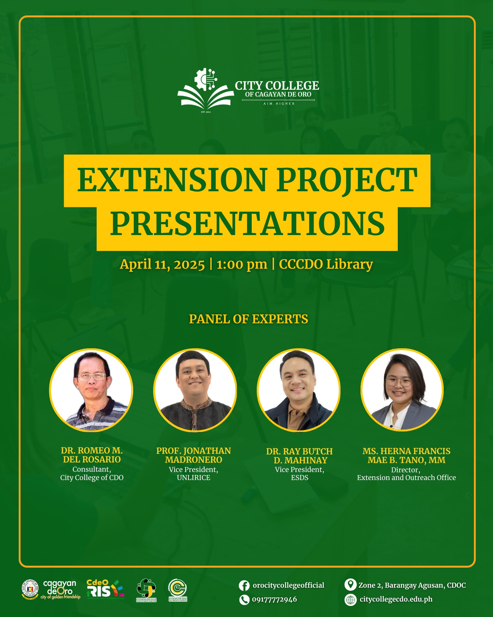 Project Presentations Main Event